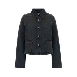 Our Legacy Women Dark Blue Denim Jacket